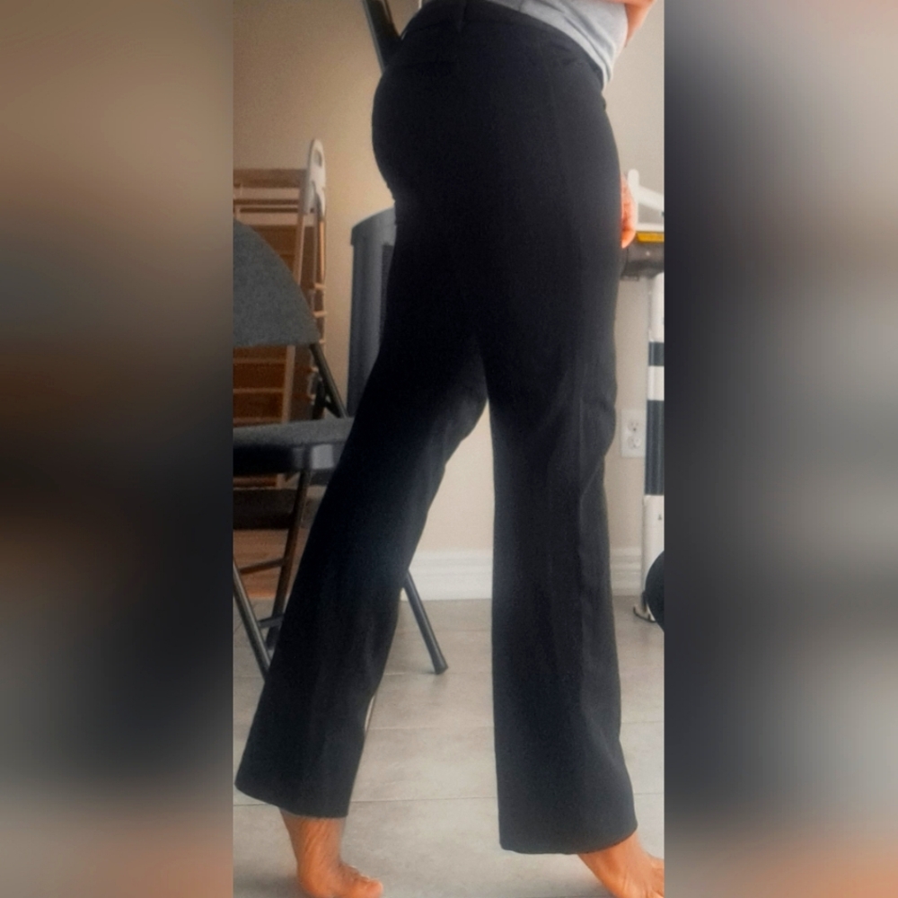 Waist 16" Inseam 29" Banana Republic Black Pants